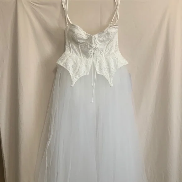 Free people For Love & Lemons Wedding dress extra small - Picture 5 of 11